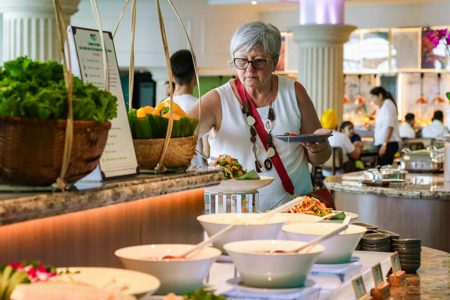 buffet in bana hills
